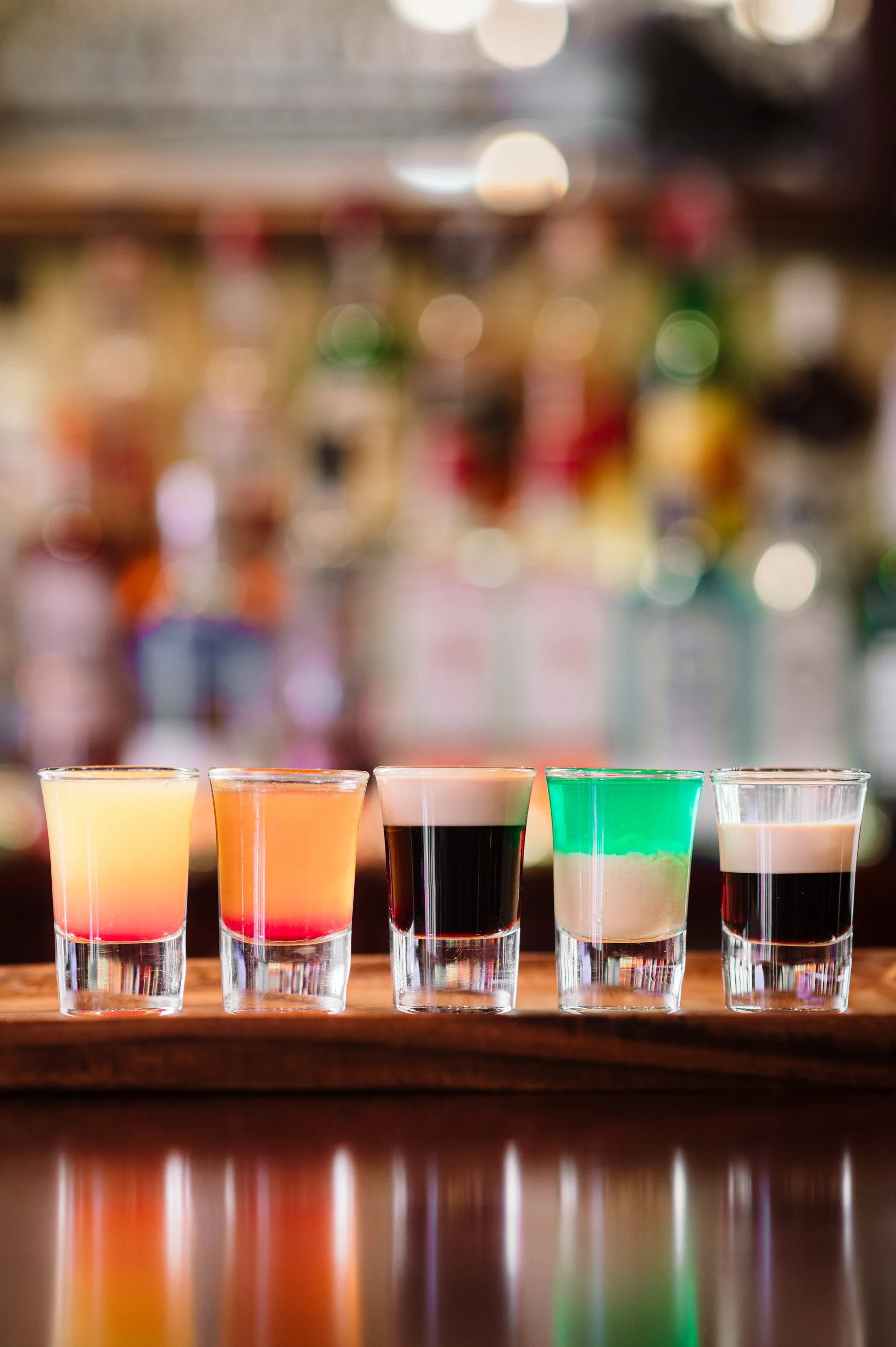 Chupitos en la barra de Temple Bar
